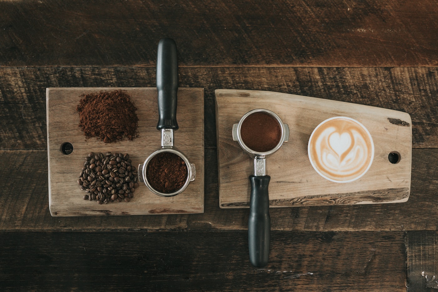 Coffee preparation detail