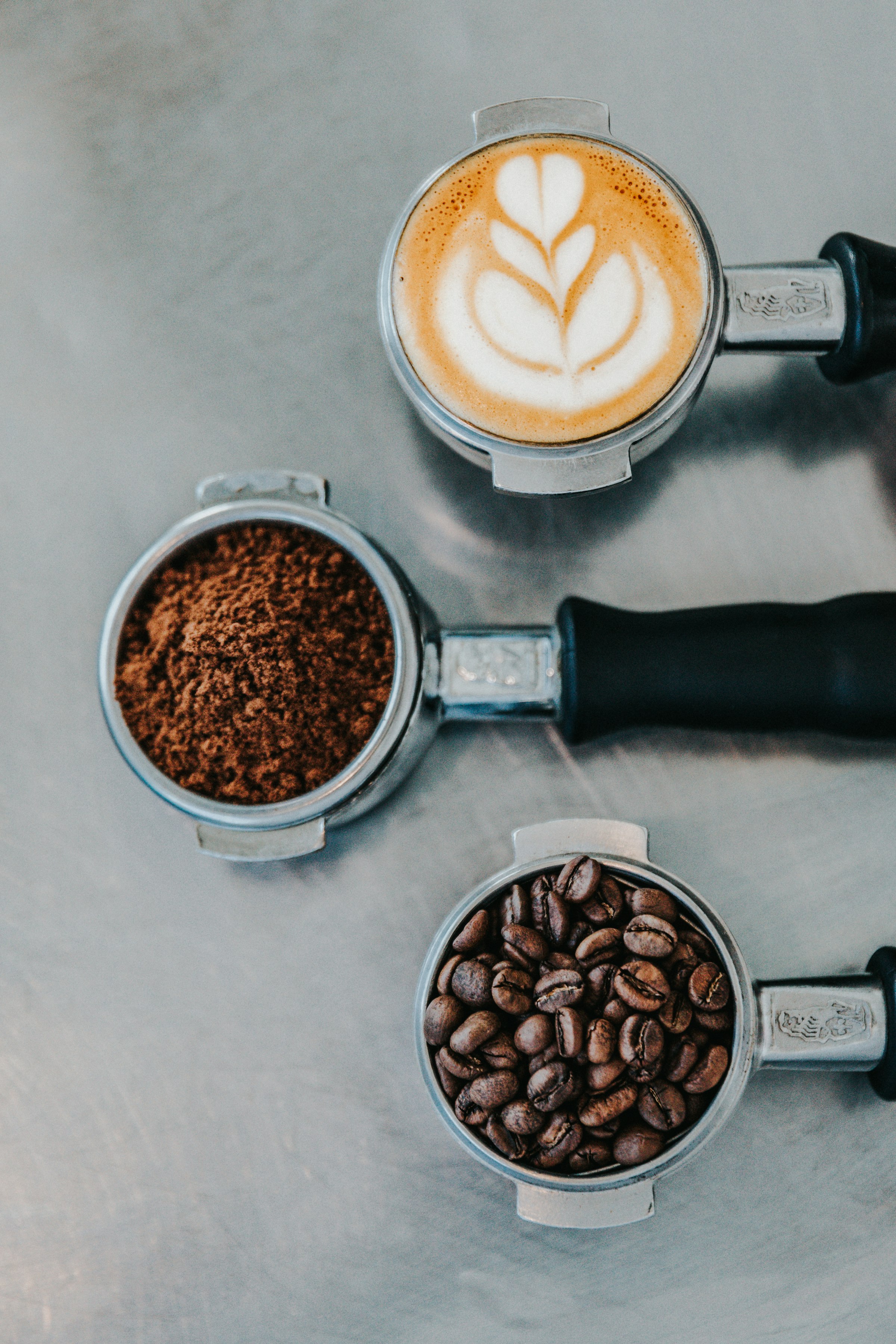 Pouring freshly brewed Vietnamese coffee